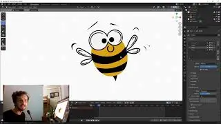 Рисуем пчелку ( Bee ) в Blender 3D