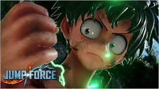 Deku Moveset - Awakening, Combos, Skills & Ultimate | Jump Force Gameplay