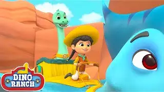 ¡Deteniendo a Sonny The Kid! | Dino Ranch Español