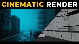 Cinematic Scene in Blender | Time-lapse