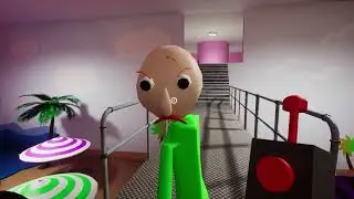 Baldi's Basics Meets Silent Steve in BanBan