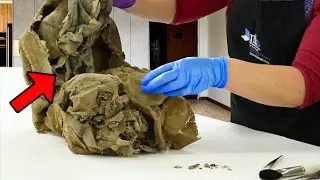 They Found A Dirty Rag In The Clogged Chimney. But They Were Shocked!