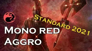 Mono Red Aggro! Standard 2021 Ranked Bo1! Проверяем моно ред в деле!