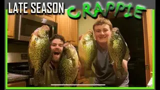 Late Ice Crappie In the Rain: They Bite Best On Crappy Weather Days. See What We Mean