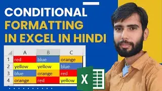 conditional formatting in excel in hindi |
