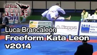 Luca Brancaleon - Freeform Kata Leon (v2014) - FINAL - Italian Kata Championships Ostia 2014