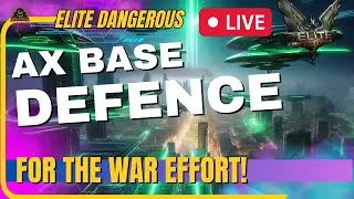 Elite Dangerous: Making Money Base Defense Mission!