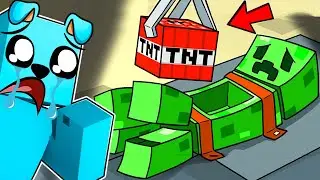 SMUTNA HISTORIA o CREEPERZE w Minecraft 😭😭