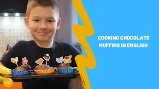 Senya is cooking muffins