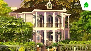 HAUNTED NEW ORLEANS FAMILY HOME 🖤 | The Sims 4 Speed Build