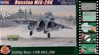 Hobby Boss 1/48 MIG-29K Review