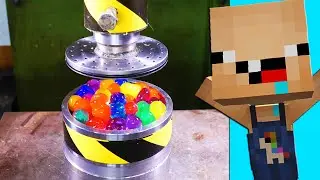 FeuerwehrDaniel REAGIERT auf HYDRAULIK PRESSE vs. REGENBOGEN SCHLEIM🌈