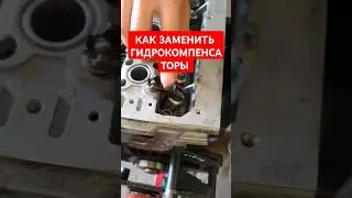 Как заменить гидрокомпенсаторы, как поменять гидрокомпенсаторы, как разобрать двигатель 