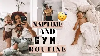 Healthy Mom Morning Routine. Nap and Gym morning schedule and routine a 1 year old.
