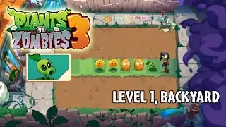 Plants vs. Zombies 3 (Beta) - Level 1, Backyard (Old)