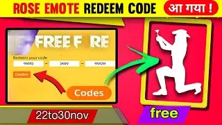 FREE FIRE REDEEM CODE TODAY 22 NOVEMBER REDEEM CODE FREE FIRE | FF REDEEM CODE TODAY 22 NOVEMBER