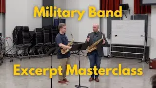 Military Band Excerpt Masterclass | SSG Chance Stine