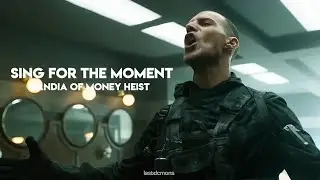 gandia of money heist - sing for the moment