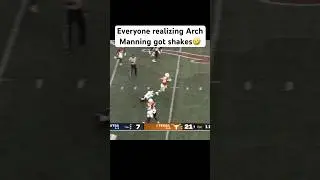 Everyone realizing Arch Manning got shakes🤣 