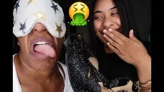 SMELL AND TASTE CHALLENGE (WHAT IS THAT???????) MOM AND DAUGHTER)