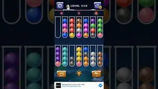 Color Ball Sort Puzzle Level 338 Solution