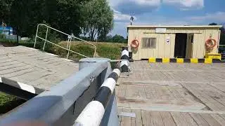 Паромная переправа в Паричах / паром на автодороге Р-90 #паром