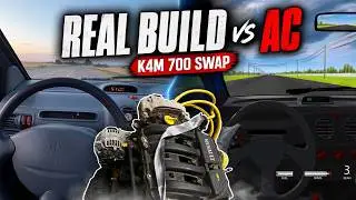Assetto Corsa Renault Twingo K4M engine swap + Sound Mod - Inspired by a Real build (Download below)