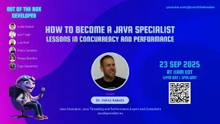 How to Become a Java Specialist: Lessons in Concurrency and Performance