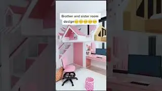 Two Kids Bedroom Design #shorts