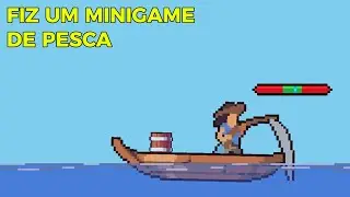 Fiz um JOGO RELAXANTE de PESCA | "Just a Fishing minigame" DevLog