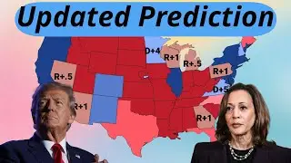 NEW 2024 Presidential Election Prediction (Mid-August Map)