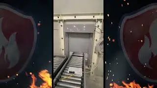 Противопожарная штора FireTechnics EI60 для конвейерных проемов
