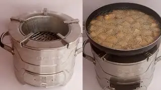 HOW TO LIGHT A CHARCOAL STOVE