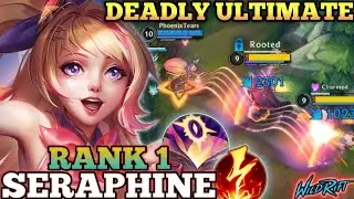 SERAPHINE MIDLANE MVP PLAY! PERFECT ULT CONTROL - TOP 1 GLOBAL SERAPHINE BY PhoenixTears - WILD RIFT