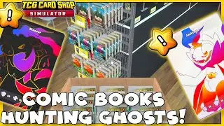 TCG Card Shop Simulator| New comic book update, Hunting Ghosts!
