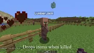 Nations and Villages Plugin - Lumberjacks