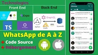 Projet Complet Inédit : On crée WhatsApp de A à Z | Android & IOS | Frontend & Backend [Ep.2]