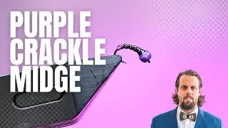 Purple Crackle Midge Fly Pattern Tutorial