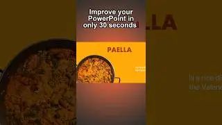 Impressive PowerPoint presentation in just 30 seconds! #paella #powerpoint #ppt #microsoft #design