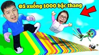 Thử thách troll 1000 bậc thang không cho ai leo tới đích !? bqThanh Đá Ốc Không Cho Leo Lên