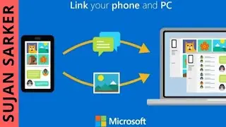 Your Phone App for Windows 10 (You can Send message and see photos of your Phone)