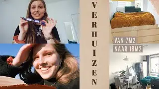 Verhuizen als student van 7 naar 18m2 *realistisch*