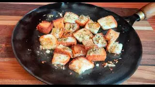 Quick and Easy Garlic Bread Cubes Recipe #22