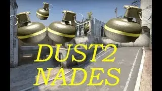New Dust2 smokes  nades  molotovs guide 2017