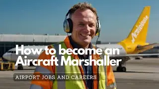 Airport Jobs: How To Become An Aircraft Marshaller