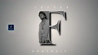 Letter (F) Portrait Design Tutorial in Pixellab and Picsart | Bangle Tutorial | EDIT HOUSE 🖌️