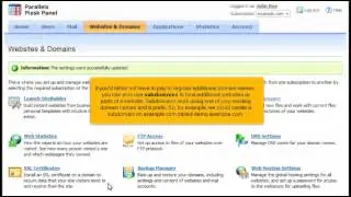 How to add and manage Domains & Subdomains in Plesk 10