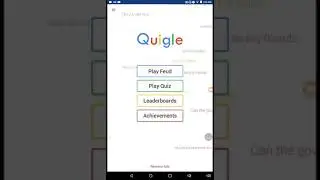 Quigle- Google Quiz