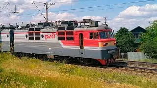 ВЛ80Т-2085 с Полувагонами