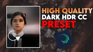 HD DARK CC Presets Alight Motion | AlightMotion CC Tutorial Like AE | TRICKS TELLER
